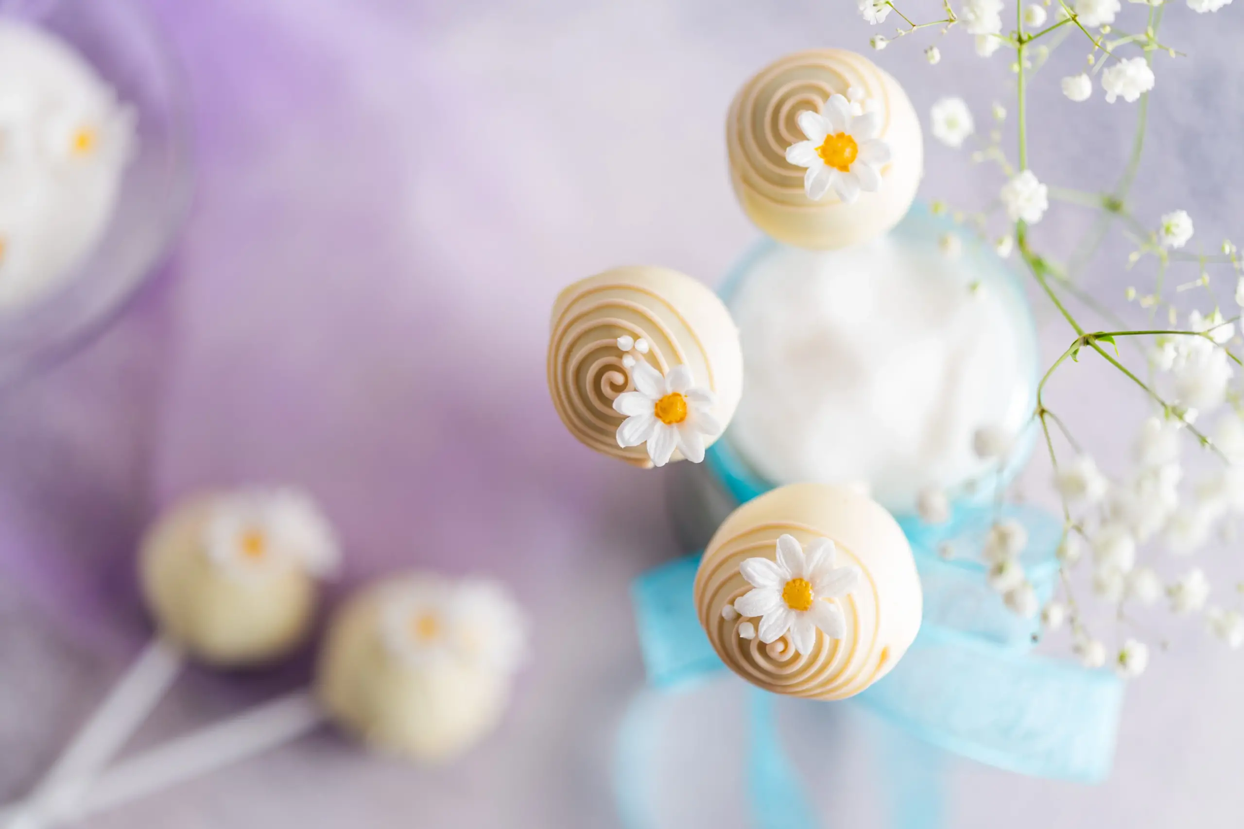 Hochzeit cake-pops 